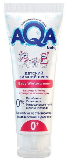 AQA baby Детский зимний крем 75мл