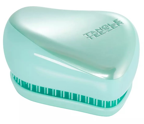 TANGLE TEEZER расческа Compact Styler Frosted Teal Chrome