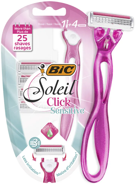 Станок бритвенный Big Miss Soleil Sensetive 1шт
