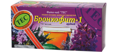 ТЕС Бронхофит -1 Грудной чай 1,5 №20