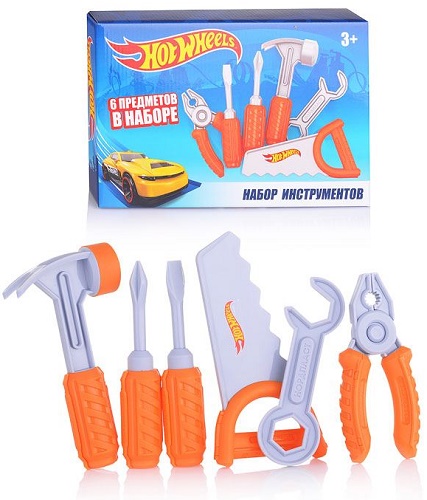 НОРДПЛАСТ 3+ Игрушка Hot Wheels Набор Инструментов арт.541