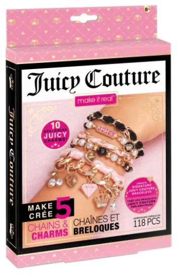 Набор для творчества Make it Real Браслеты Juicy Couture Mini Chains and Charms