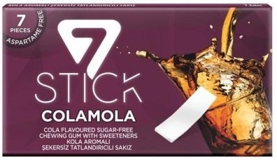 Жвачка STICK Colamola Кола 14,5 гр 7 пластинок 