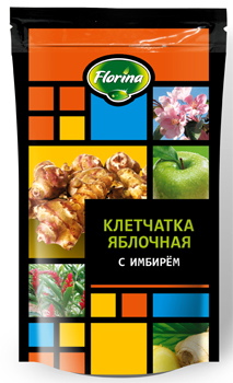 Florina Клетчатка Яблочная с имбирем 100г Флорина