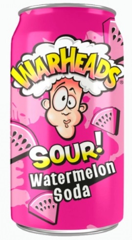 Напиток Warheads Watermelon Soda 330мл ж/б