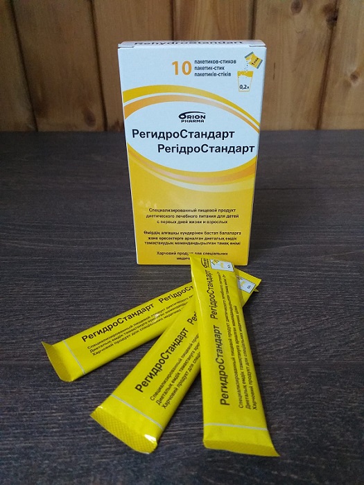РегидроСтандарт порошок 4,36 г №10 саше регидрон стандарт (Упаковка)