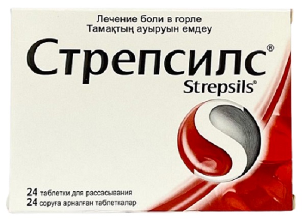 Стрепсилс Оригинал №24 табл. для рассасывания (Упаковка)