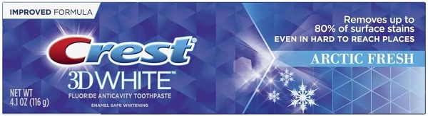 Зубная паста 3D White CREST Arctic Fresh 116 гр