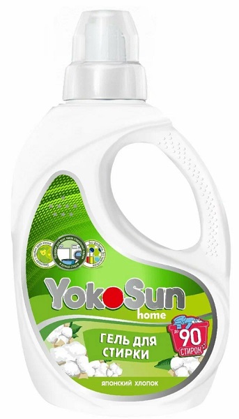 Гель для стирки Японский органический хлопок 5.1л YOKOSUN