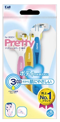 Бритвенный станок одноразовый Kai Besty Pretty