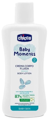 CHICCO Лосьон для тела Baby moments с миндальным молочком 200 мл