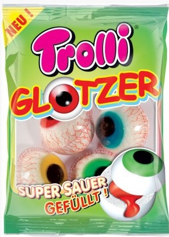 TROLLI Мармелад Глаза с супер кислой начинкой 18,8 гр