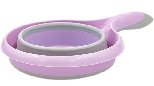 Ковшик складной ROXY KIDS RLDL-001-V для мытья головы Сиренево серый
