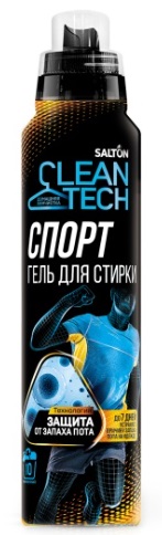 Гель для стирки SALTON CleanTECH универсальный защита от запаха пота Спорт 500мл