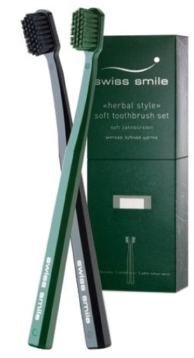 Swiss Smile Набор из мягких щеток Herbal Bliss 2шт