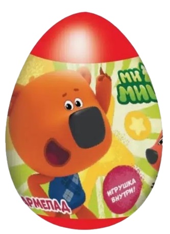 Мармелад Magic Egg Ми-Ми-Мишки в пластиковом яйце с игрушкой 10г