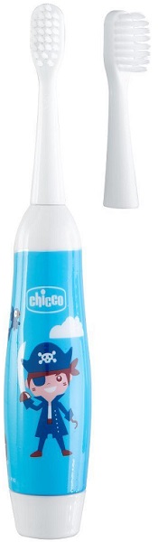 Зубная щетка Электрическая Звуковая CHICCO Голубая 36м+