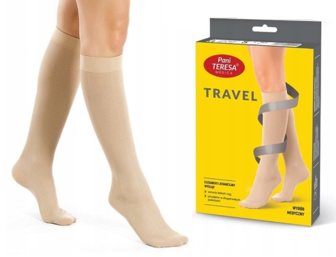 Pani Teresa Гольфы женские 419M Travel PT 0419 бежевый М 