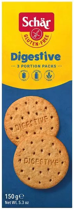 Dr.Schar Digestive 150 г Печенье без глютена кукурузно- гречичные