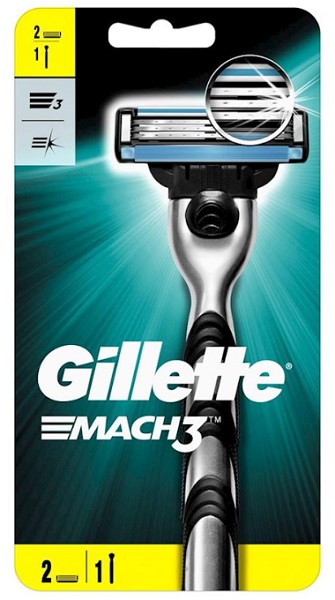 Станок бритвенный GILLETTE Mach3 (2кассеты) 81766658