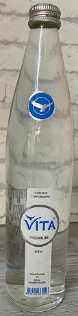 Vita Premium Вода Минеральная газированная 0,5 л стекло