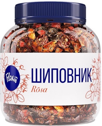 Floris Шиповник 140г суш.смесь фруктово-ягодная банка