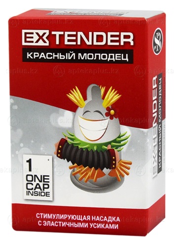 Насадка стимулирующая Sitabella EX EXTENDER Красный молодец