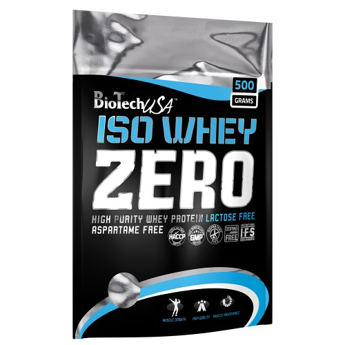 BioTech Iso Whey Zero Сывороточный протеин Iso со вкусом печенья с кремом 500 г.