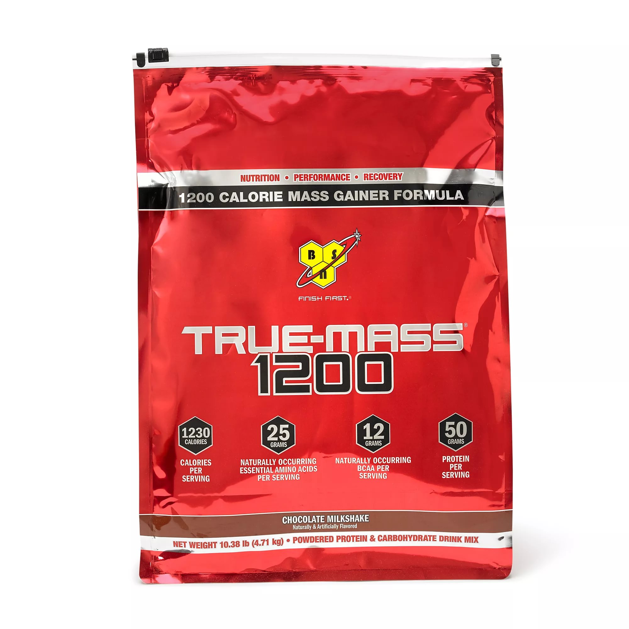 BSN TRUE-MASS 1200  Труе Масс гейнер пакет 4,71кг шоколадно-молочный коктейль