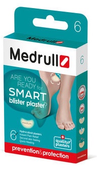 Лейкопластырь MEDRULL Hydrocolloid blister №6 ( 20*60мм ) Small