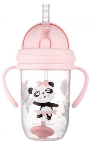 Поильник 6м+ CANPOL BABIES 270 мл Exotic pink арт.56/606