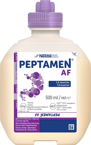 Nestle Peptamen AF 500мл Нейтральный Пептамен &
