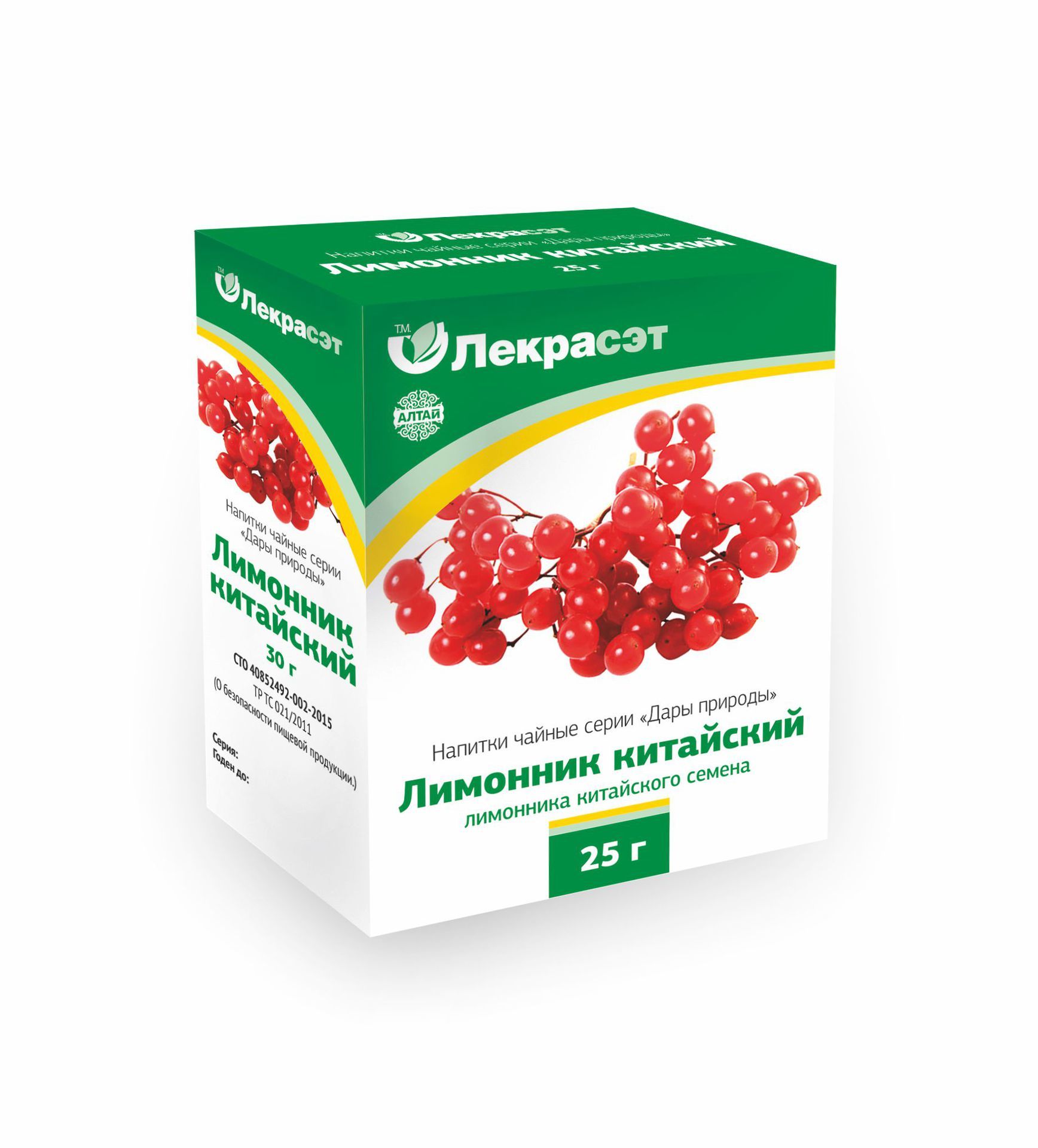Лекрасэт Лимонник китайский семена 25г.