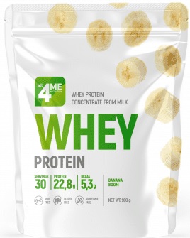 Протеин Whey Protein 900г Банан 4me Nutrition  &