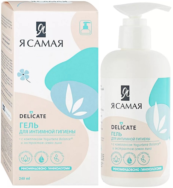 Я САМАЯ гель для интимной гигиены Delicate 240 мл