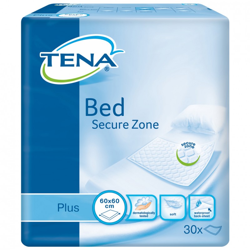 Пеленки одноразовые 60*60см 30шт TENA Bed Plus
