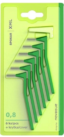 Межзубные ершики Spokar XML 0.8 мм 6шт