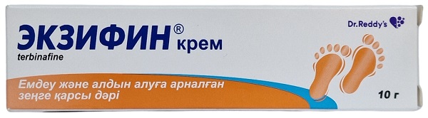 Экзифин крем 1% 10 гр ( тербинафин )