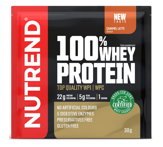 Nutrend Whey Protein Карамель латте 30 г