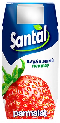 Santal Клубника 250мл Нектар т/пак