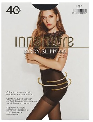 INCANTO коглготки Innamore Body Slim 40 Den Cappuccino 4