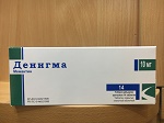 Денигма табл.10 мг №14 ( мемантин )