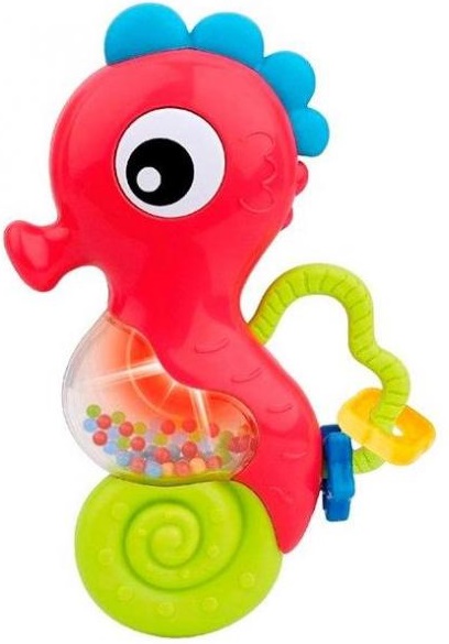 BABY MIX Погремушка музыкальная Морской конек арт.36971