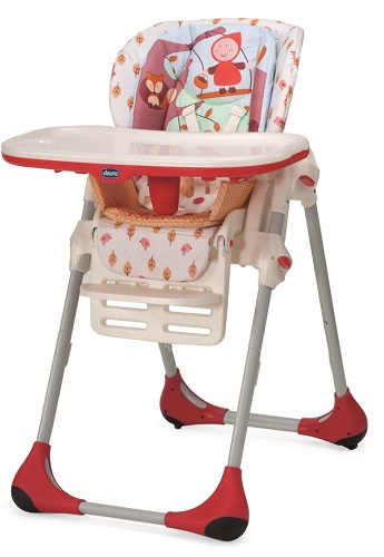 Детский стульчик для кормления 6м+ CHICCO Polly 2в1 арт.BP0587A