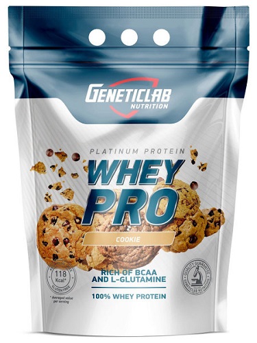Geneticlab Whey Pro Печенье 2100г пакет