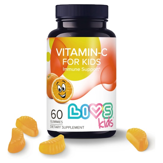 LIVS Vitamin C for Kids №60 мармеладные пастилки Апельсин  &