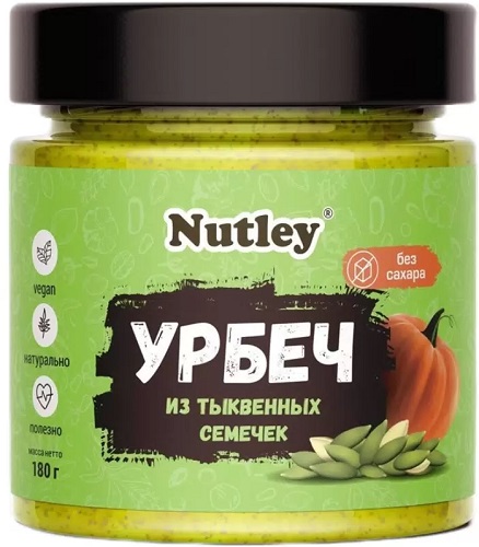 Nutley Урбеч из Тыквенных семечек 180г  &