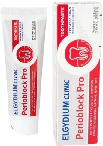 Зубная паста ЭЛЬГИДИУМ Clinic Perioblock 50мл