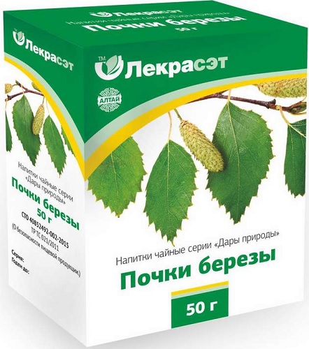 Лекрасэт Береза почки 50г 