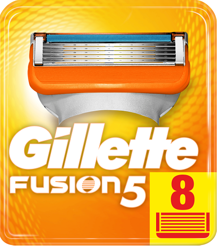 Кассеты сменные GILLETTE Fusion ( 8 шт ) 81647522